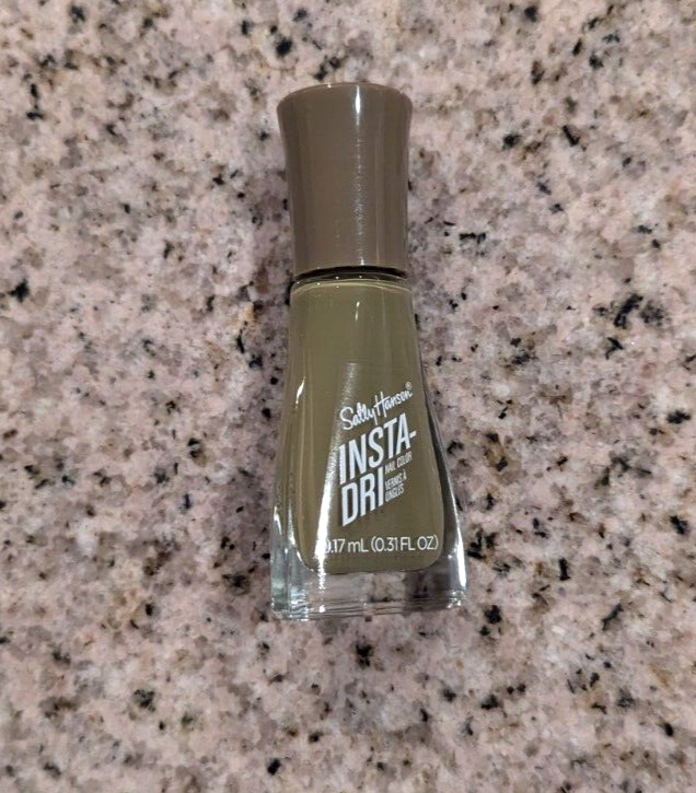 Sally Hansen Insta-Dri Nail Polish 529 Later Alligator (Army Green
