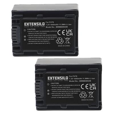 Batería Para Sony HDR-SR5E - 7,4V 2850mAh / 21,1Wh - Batería De Litio De Alta Capacidad Con Protección Incorporada