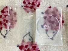 38 DVD replacement Semi-Clear Empty DVD MOVIE -OR- CD CASES WITH CLEAR SLEEVES