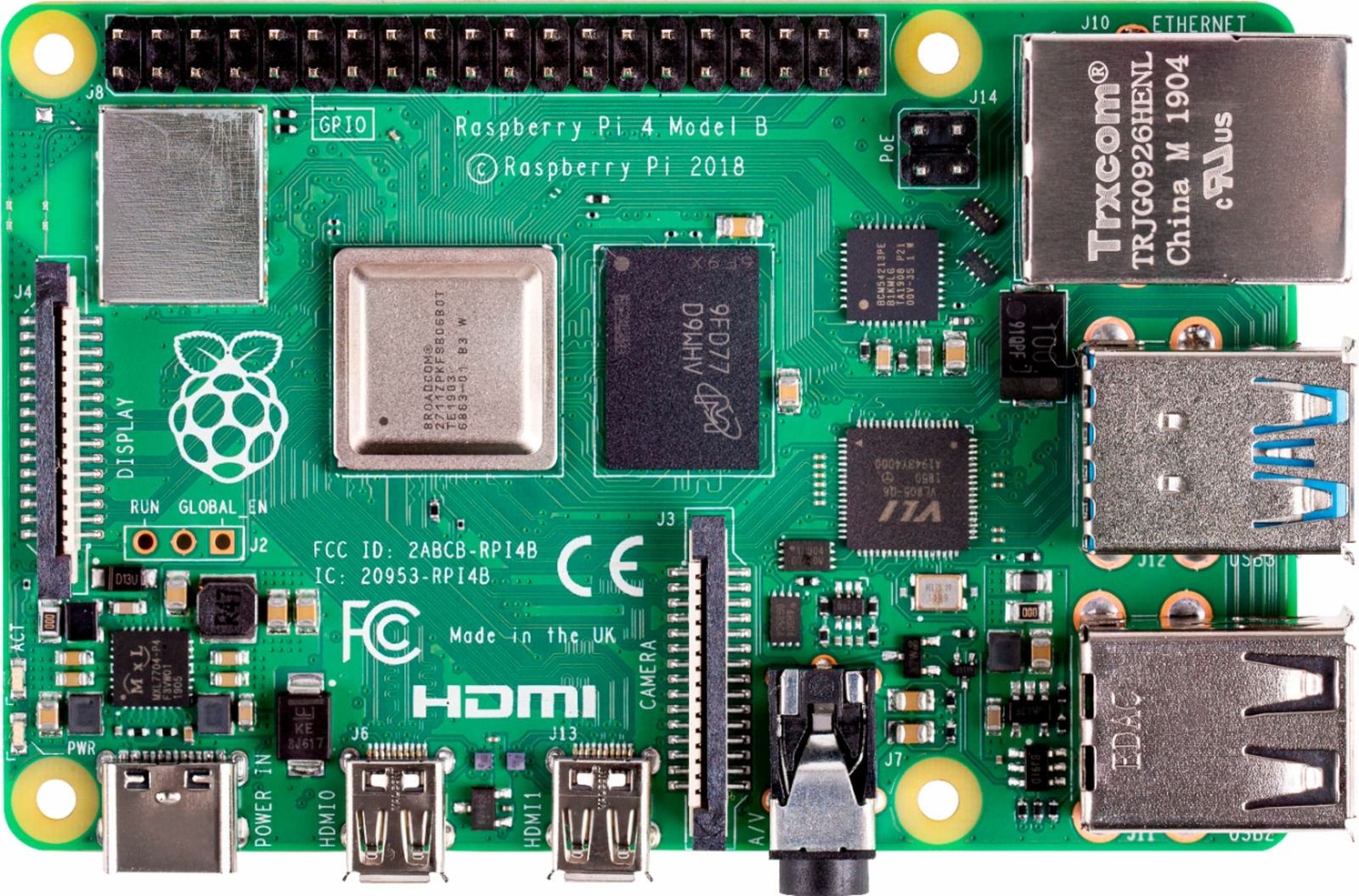 CanaKit - Raspberry Pi 4 Basic Kit. Available Now for $69.99