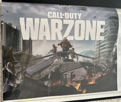 Call of Duty Warzone RARE PS5 XBOX Series X 42cm x 52cm