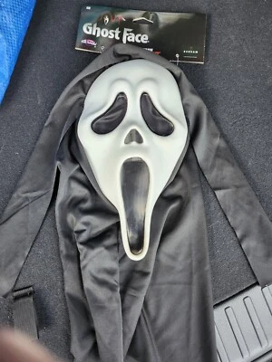 Fun World Easter Unltd Ghost Face Scream Halloween Mask New