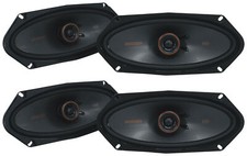 4 Kicker 51KSC41004 4x10" 75 Watt RMS Car Audio Speakers KSC41004 KSC4100