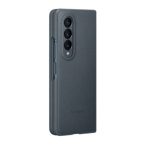 Original Samsung Natural Leather Full Cover Case for Samsung Galaxy Z FOLD 4 - Picture 6 of 11