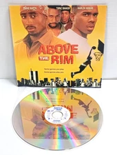 ABOVE THE RIM Laserdisc Movie 1994 Rare Tupac Shakur 2pac Leon Marlon Wayans