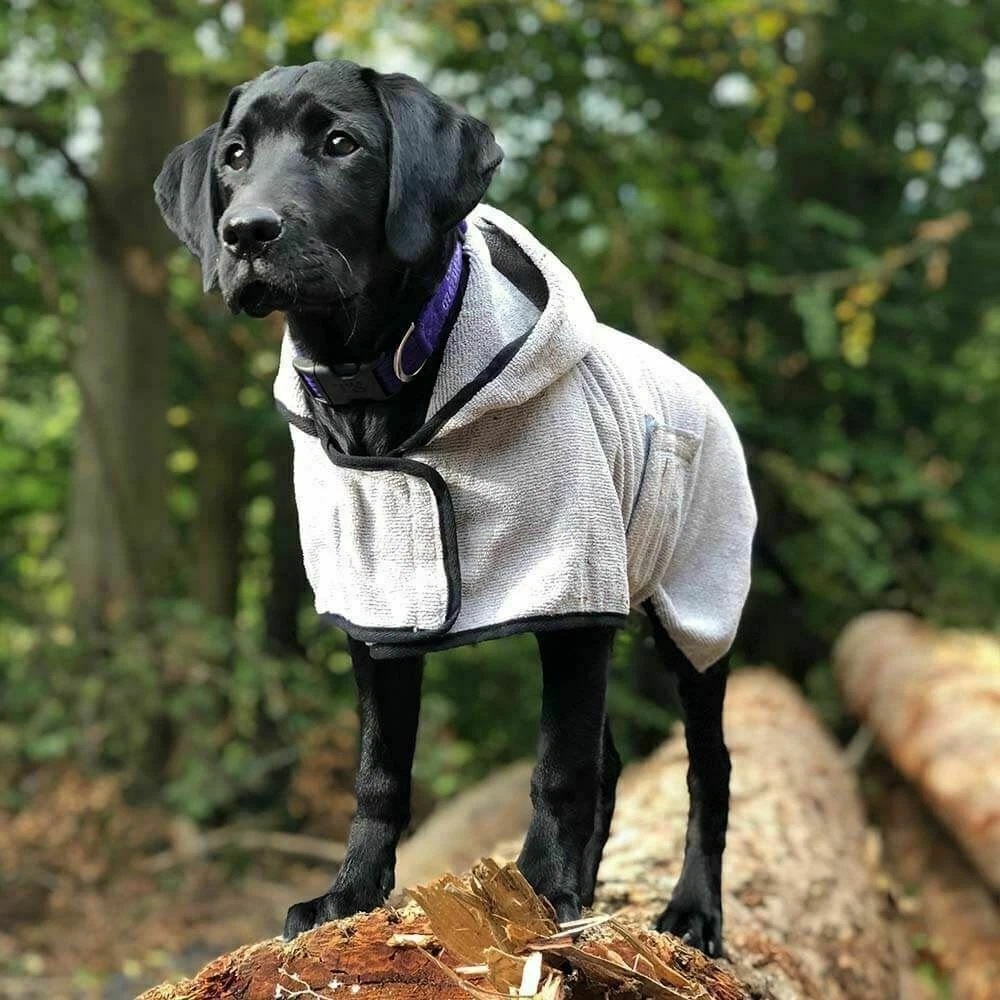 HAPPYPET PROFESSIONAL DOG GROOM MICROFIBRE TOWELLING DRYING COAT