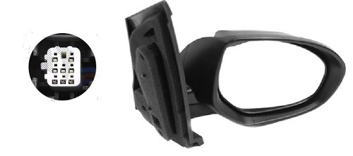 Right Side Mirror Exterior Mazda 2 (DE) 11.2007-10.2014