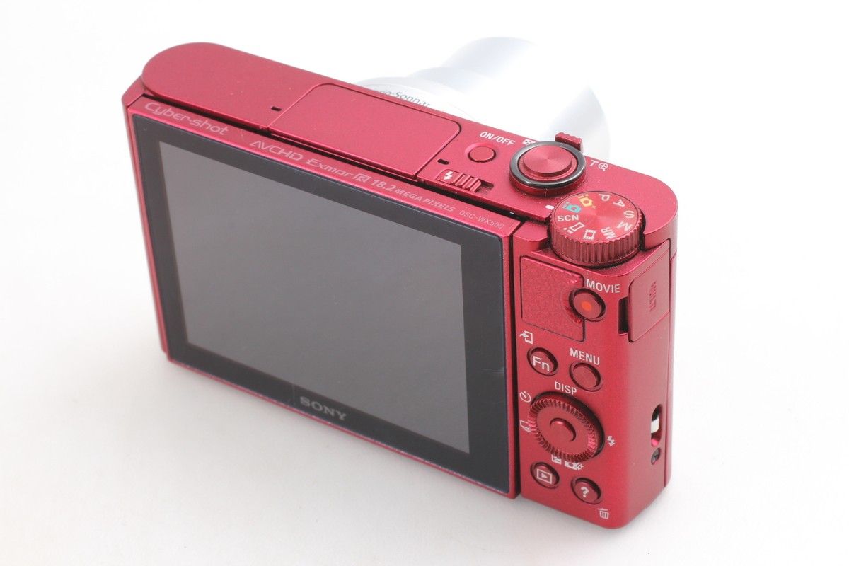 美品♪ SONY Cyber-shot DSC-WX500 RED MINT English] Sony Cyber-shot DSC-WX500 18.2MP Red 30x Zoom