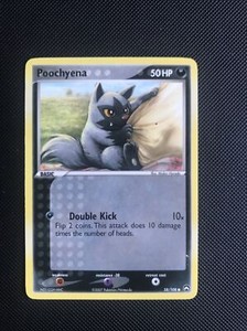Poochyena 58/108 EX Power Keepers Pokemon Card 