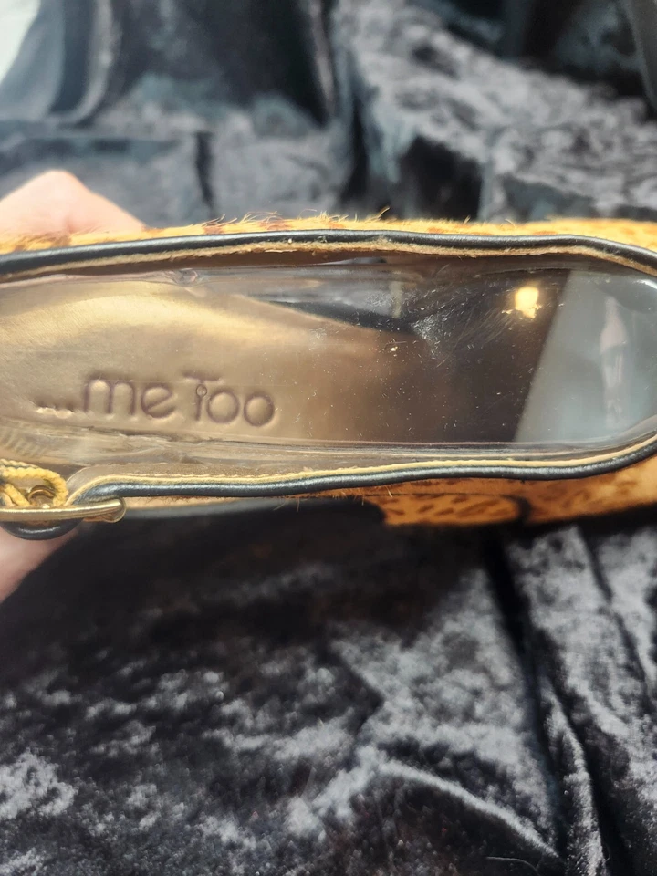 Plataformas para mujer Me Too Mules estampado de guepardo medio cabestrillo talla 8 para mujer Foto 2 de 4