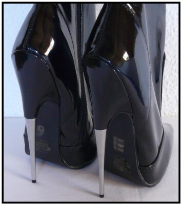  Extreme High Heels, Scream 3010 , Overknees mit 16 cm Absatz , Schaft ca. 75 cm