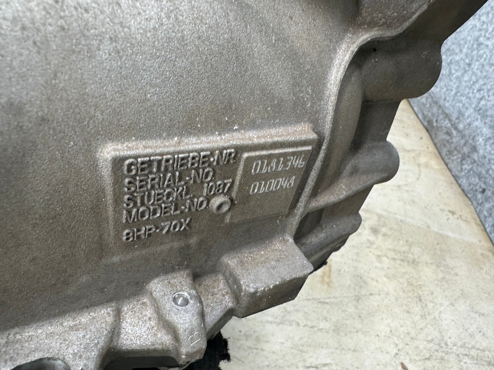 AUTOMATIC TRANSMISSION GEARBOX OEM 13-17 MASERATI GHILB QUATTROPORTE GTS 3.8L