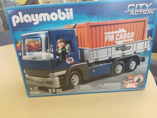playmobil cargo truck