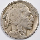 1920-S Buffalo Nickel Fine (F), San Francisco Mint #3