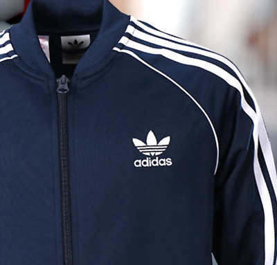 Adidas Youth Zip Navy Track Jacket CF8554 -Size Smell | eBay