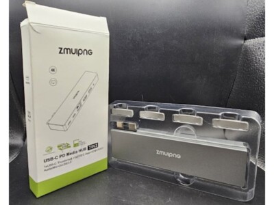 Zmuipng Multi-Function USB-C (TB3) HUB 7in2 For Macbook