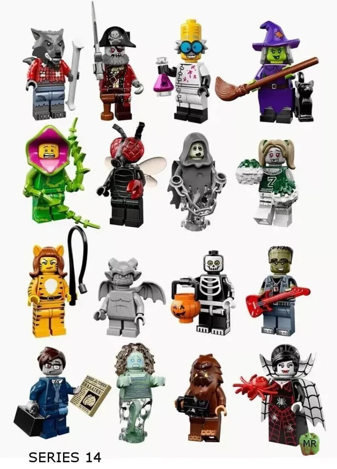 LEGO 71010 Series 14 Minifiguras Monstro de Halloween Novo Selado de Fábrica - Você escolhe - Imagem 3 de 4