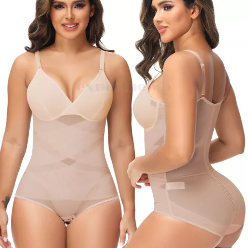 Shapewear Bodysuit for WomenS Body Shaper Tummy Control Body Shapewear Plus Size - Picture 19 of 21