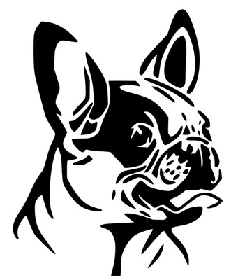 Tier Hund Katze Bulldogge Pferd Mylar Schablone Schablone 190 Mikron A3 Größe Art Deco