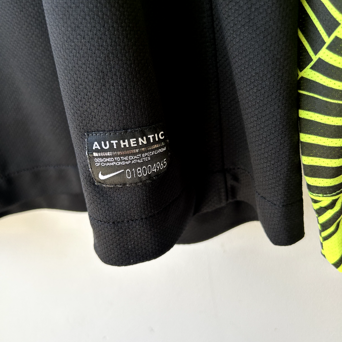NIKE FC Barcelona #31 Goldman Soccer Qatar Foundation Goalie