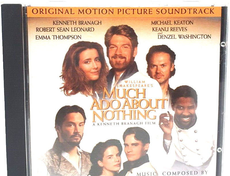 Much Ado About Nothing 24 Track Original Motion Picture Soundtrack 1993 CD Album
