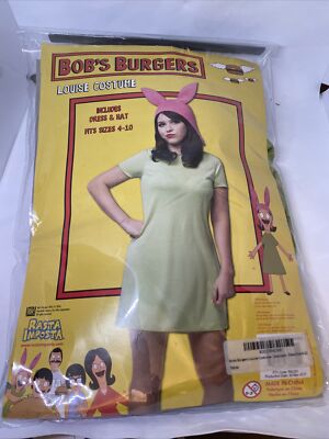 Rasta Imposta Bob's Burgers Louise Costume, One Size, Green/Pink Rasta Imposta Bob's Burgers Louise Costume, One Size, Green/Pink