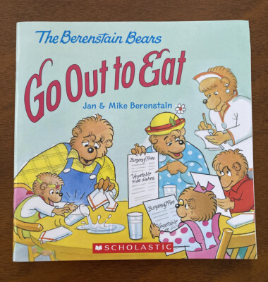 Berenstain Bears Go Out To Eat by Jan & Mike Berenstain Paperback FREE Shipping