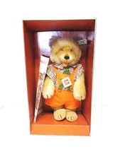 VINTAGE 1989 STEIFF GOLDEN GATE TEDDY BEAR LT ED FOR F.A.O. SCHWARZ NIB W/COA
