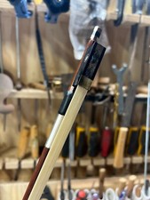 1/8 Size Violin Bow Wood Violin Bow Octagonal Stick Real Horse Hair