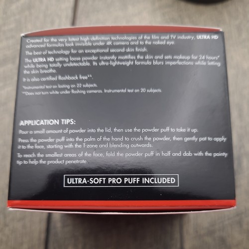 MAKE UP FOR EVER Ultra HD Matte Setting Powder, 5.0 SIENNA, .4oz, NIB, SEALED - Picture 8 of 8