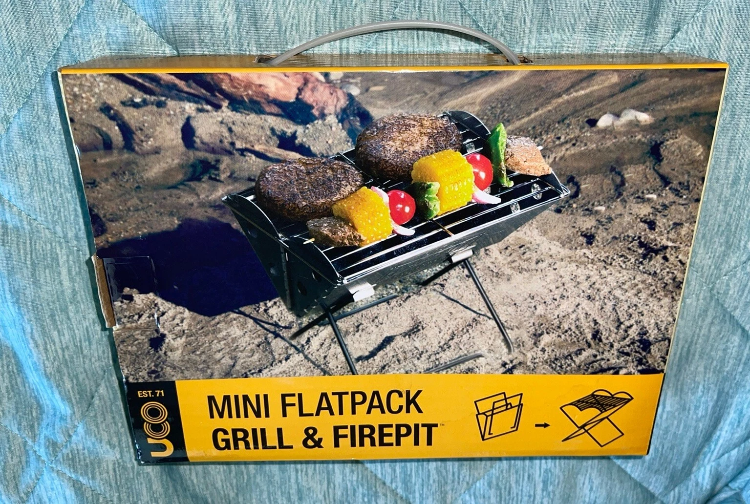 UCO Flatpack Firepit and Grill - Thumbnail 3
