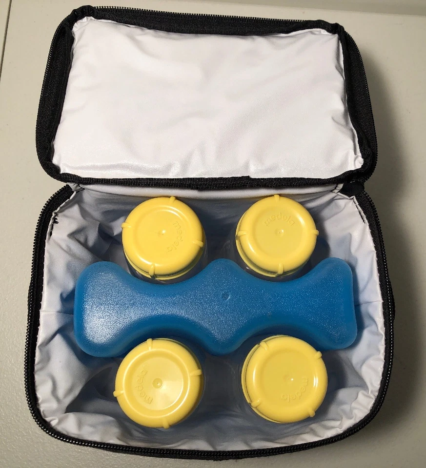 Kit portador de leche materna enfriador de viaje día #57016 biberón congelador paquete alimentación Foto 2 de 4
