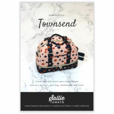 Sallie Tomate Schnittmuster Townsend Reisetasche
