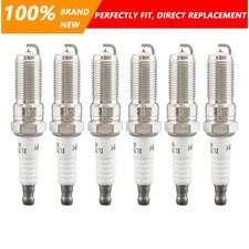 6PCS Iridium Spark Plugs LTR6AI-9 96780 For Ford Focus Escort Fiesta Ecosport