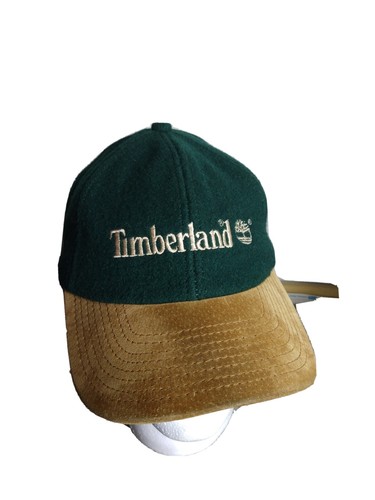Vintage Timberland Wool Hat / Cap Green 