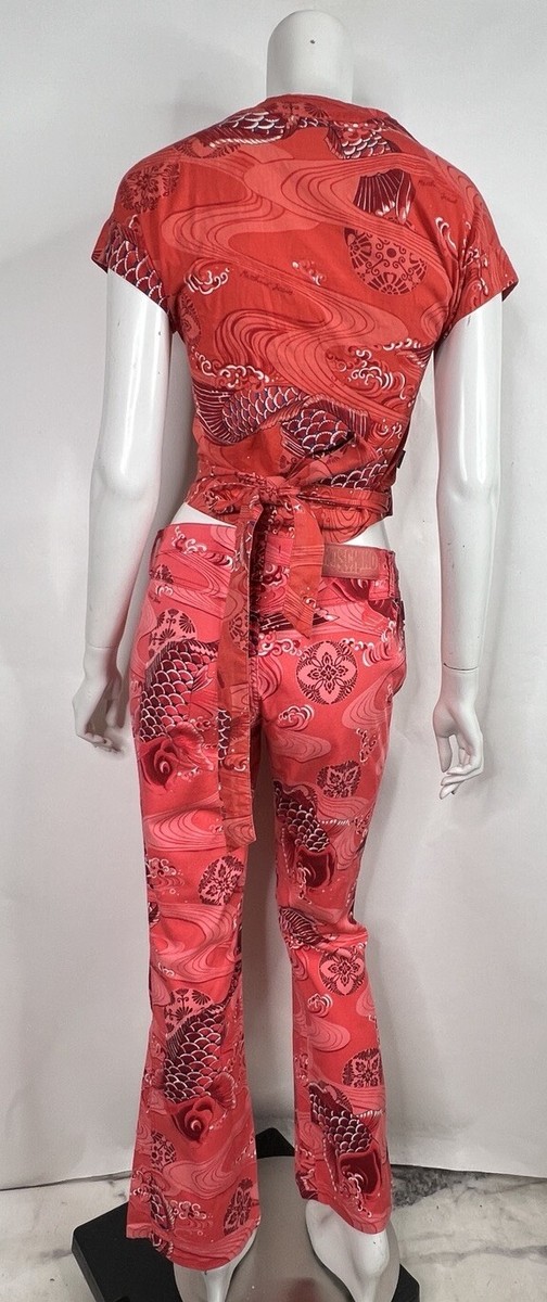 パンツ MOSCHINO Women Straight Pants 03811106 RED Red Moschino Pants for Women | Lyst