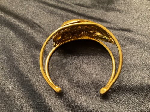 # Bracelet plaqué or décor d’ange art nouveau - Picture 3 of 5