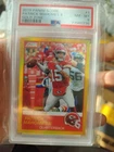 2019 Score - Patrick Mahomes II #1 Gold Zone /50