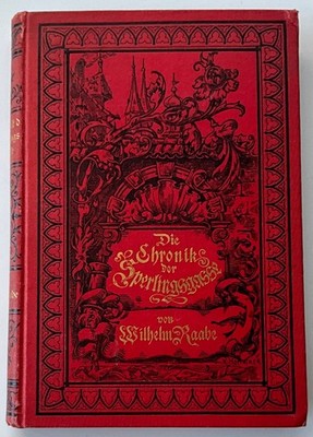 Wilhelm Raabe Chronik der Sperlingsgasse 1886 Exlibris Merck Darmstadt (035)