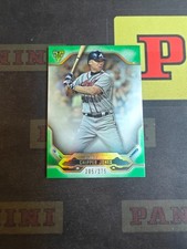 2020 Topps Tribute Baseball Base Green Chipper Jones /275