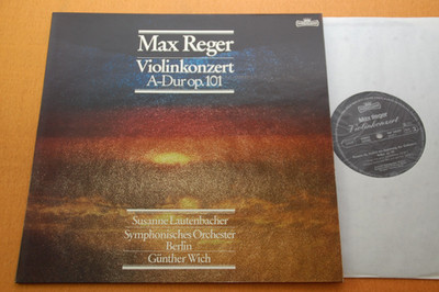 Lautenbacher Reger Violin Concerto German Intercord Stereo NM