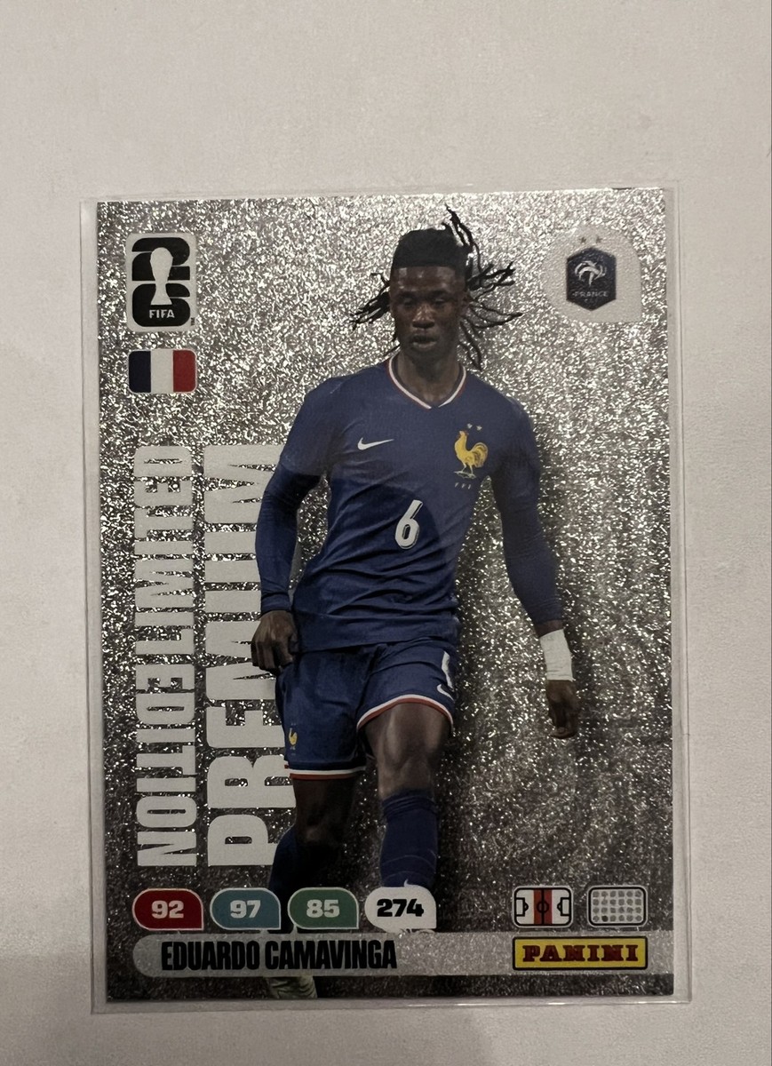 Panini Adrenalyn World Cup 2026 Eduardo Camavinga #274 Silver Foil