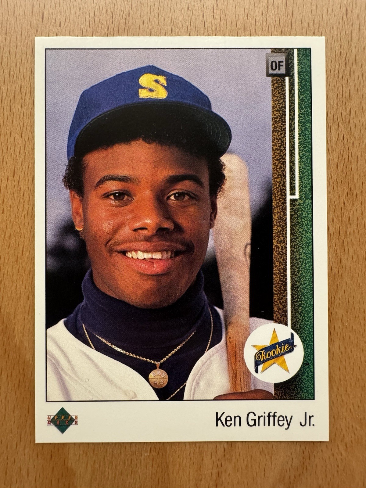 1989 Upper Deck - Star Rookie Ken Griffey Jr #1 (RC) Mariners