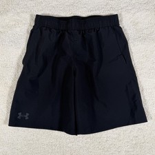 Under Armour Black Athletic Tech Woven Shorts Boys Size L