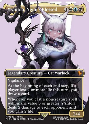 MTG Y'shtola, Night's Blessed (Borderless) [FINAL FANTASY Commander] Near Mint M