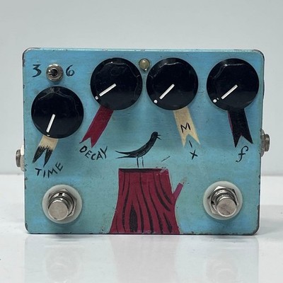 Freakshow Effekt Digilog Delay Pedal Handarbeit Unikat Lack Gebraucht Selten