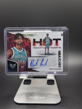 Nick Richards 2020-21 NBA Hoops Hot Signatures Rookie Card #HR-NRI RC Auto. rookie card picture