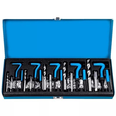 131-Piece Damaged Screw Thread Repair Tool Set Tap Screw Thread Thread Insert