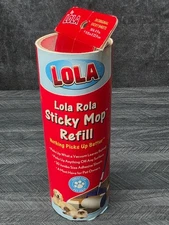 NEW Lola Rola Sticky Mop Refill 30 Original Jumbo Sticky Sheets Use w/ Mop#902