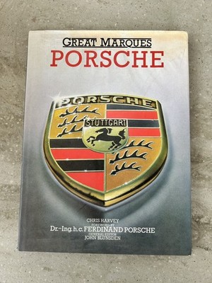 Great Marques Porsche 1981 Hardback Book Chris Harvey Excellent inside and out.